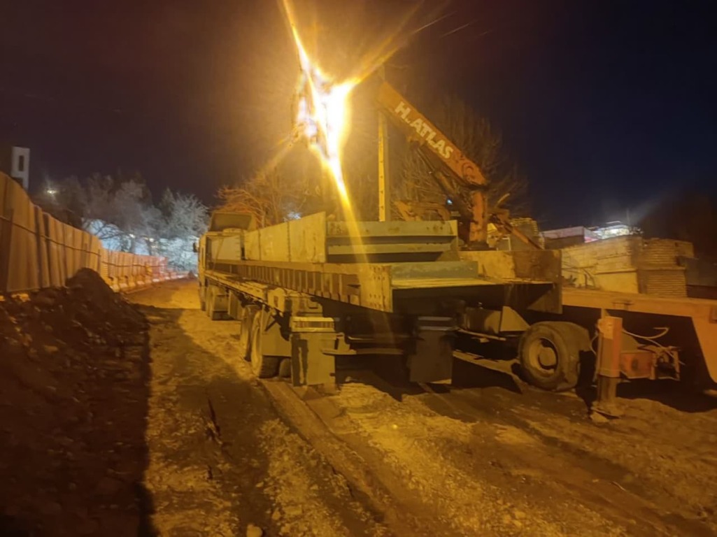 پروژه احداث قسمت دوم پل حصار