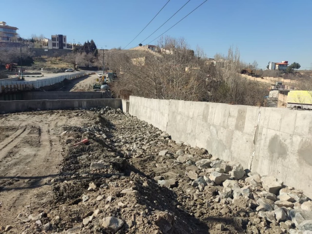 پروژه احداث قسمت دوم پل حصار