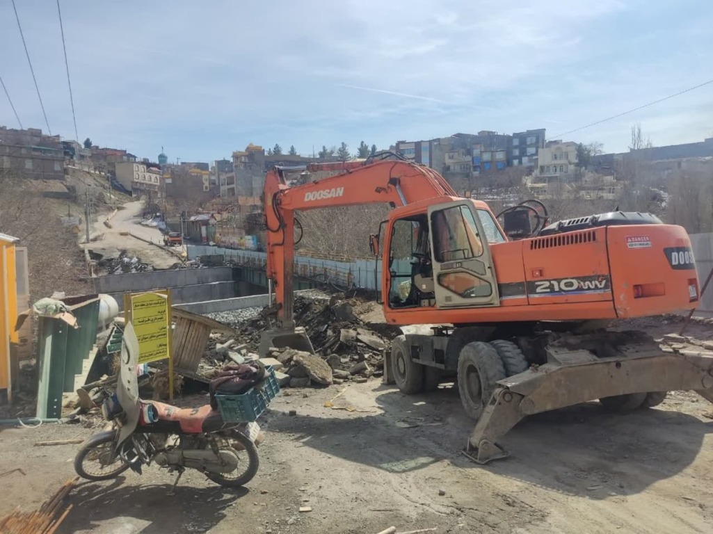 پروژه احداث قسمت دوم پل حصار